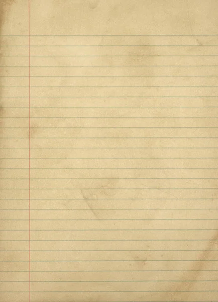 Vintage Grungy Lined Paper — Stock Photo, Image