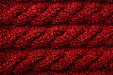 Örgü kumaş dokusu, desen