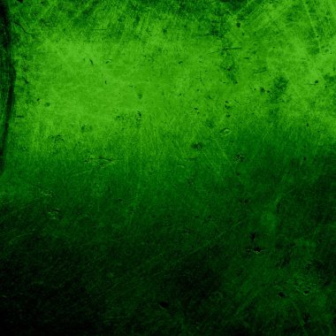 metin için alanı olan grunge yeşil arkaplan