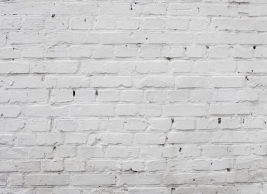 Beyaz grunge tuğla duvar arka planı