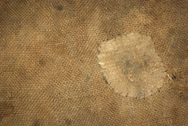 Arkaplan olarak eski tuval kumaşı dokusu