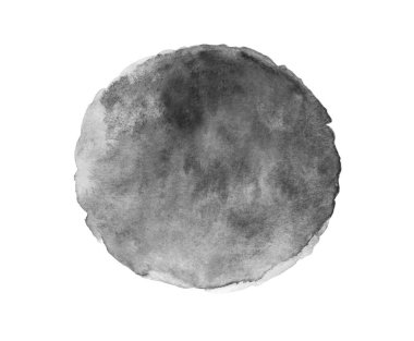 Gri Soyut Çember Vuruşu.