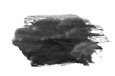 Arka plan üzerinde izole fırça darbesi