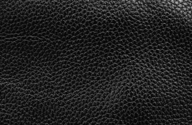 Siyah deri arkaplan dokusu