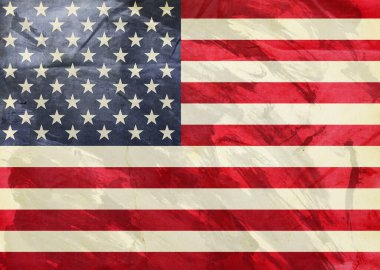 Grunge ABD bayrak arka planı