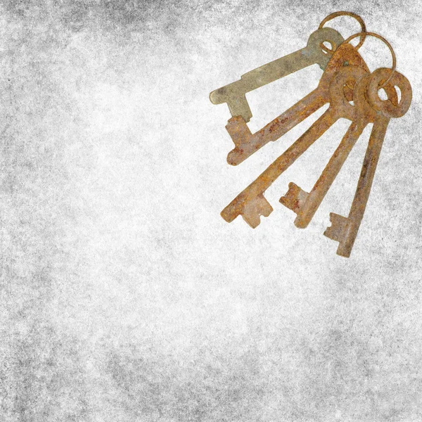 Παλιά Φόντο Υφή Παλιά Κλειδιά — Φωτογραφία Αρχείου