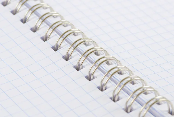 Open Spiral Notebook blank paper