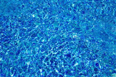 Yüzme havuzunda su dalgalanma