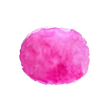 Pembe soyut daire kontur.