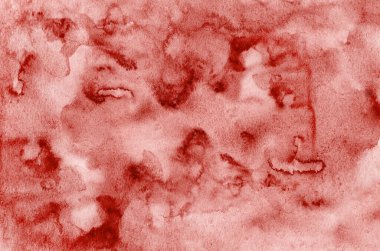 kırmızı sulu boya arka plan doku