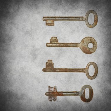 eski tuşları ile dokulu eski arka plan