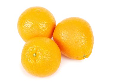 Beyaz arkaplanda turuncu izole edilmiş