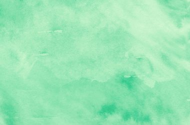 Soyut yeşil suluboya arkaplan dokusu