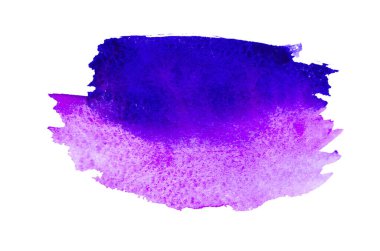 Arka plan üzerinde izole fırça darbesi