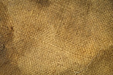 çuval dokusuna yakın çekim