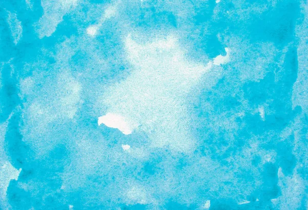 Abstrakte Blaue Aquarell Hintergrund — Stockfoto