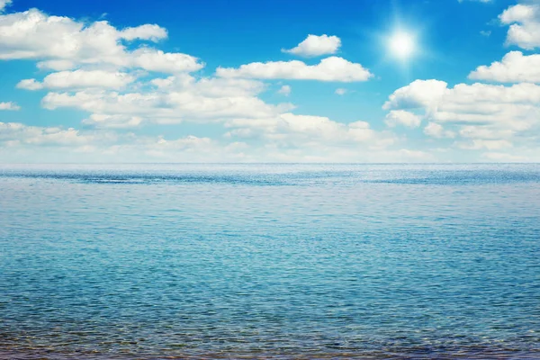 Beautiful Sky Blue Sea — Stock Photo, Image