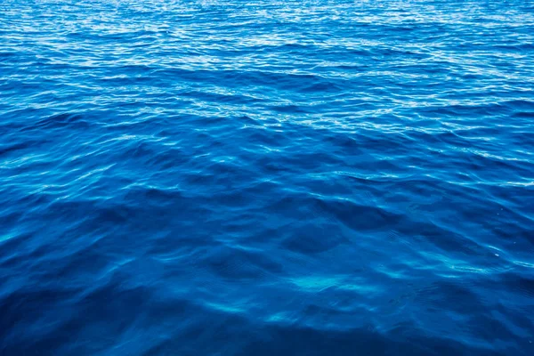 Blå Havsvatten Bakgrund — Stockfoto