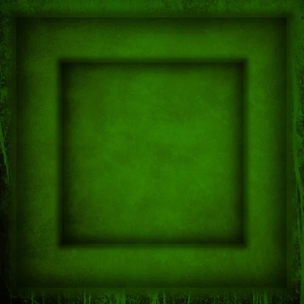 Grunge Zielone Tło Miejscem Tekst — Zdjęcie stockowe