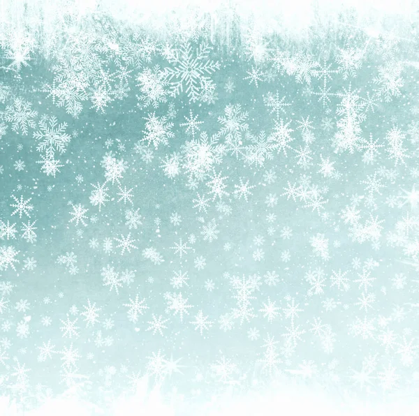 Abstracte Sneeuwvlok Achtergrond Voor Ontwerp — Stockfoto