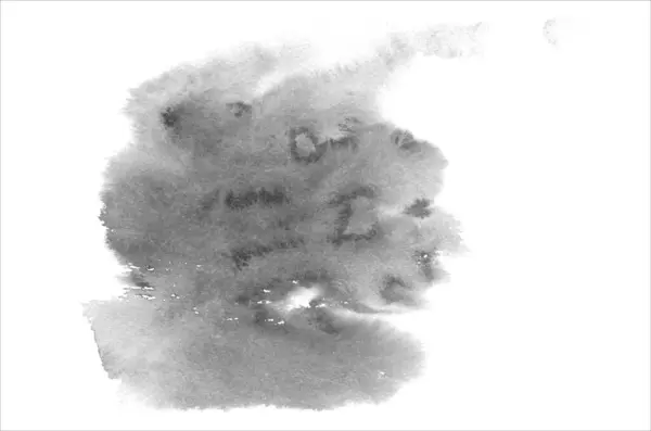 抽象的灰色水彩背景 — 图库照片