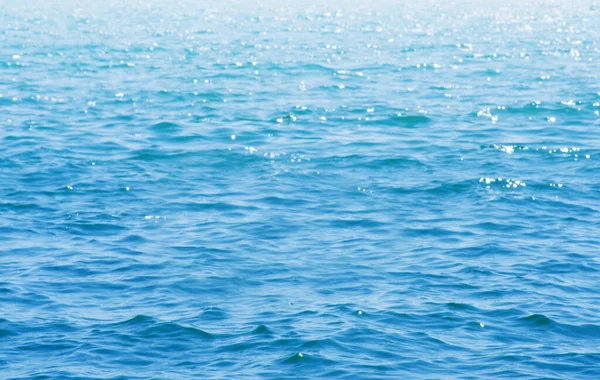 Blauwe Zee Water Achtergrond Textuur — Stockfoto