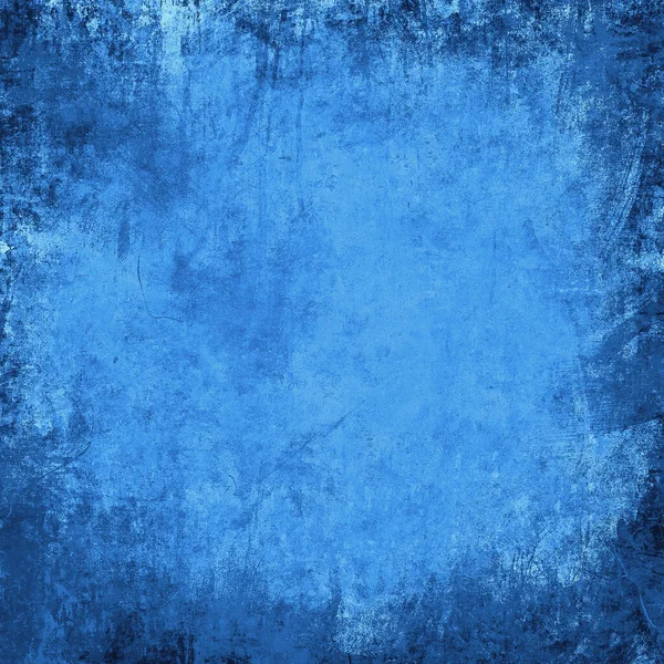 Grunge Sininen Seinä Tausta Tai Rakenne — kuvapankkivalokuva