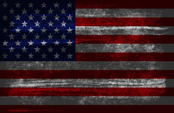 Grunge Usa Vlajka Textura Pozadí — Stock fotografie