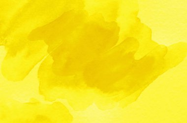 Soyut sarı suluboya arkaplan dokusu