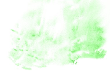 Soyut yeşil suluboya arkaplan dokusu