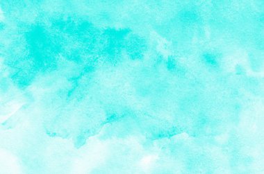 Soyut mavi suluboya arkaplan dokusu