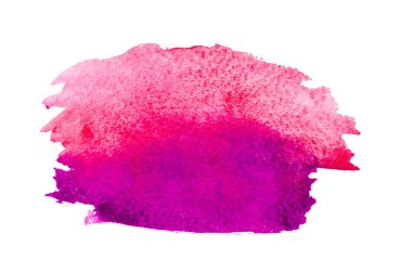 Arka plan üzerinde izole fırça darbesi