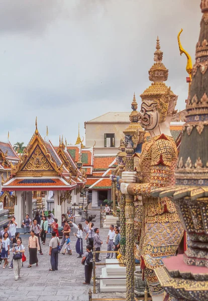 Bangkok Thailand Abril 2023 Wat Phra Kaew Conhecido Inglês Como — Fotografia de Stock