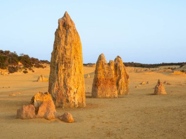 Pinnacle 'lar Batı Avustralya' nın Cervantes kasabası yakınlarındaki Nambung Ulusal Parkı 'ndaki kireçtaşı oluşumlarıdır..