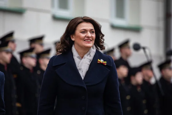 Vilnius Litouwen Februari 2023 Diana Nausediene First Lady Van Litouwen — Stockfoto