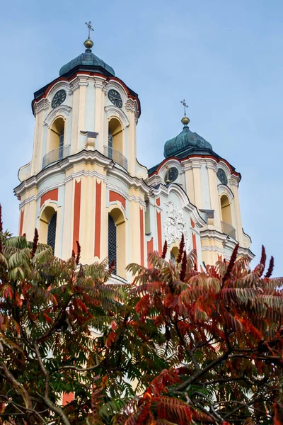 Římskokatolická Bazilika Navštívení Panny Marie Sejném Malé Městečko Polsku — Stock fotografie