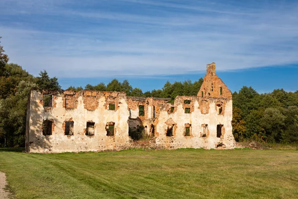 Ruins Merkine Manor Former Paulava Republic Peasant Community Polish Lithuanian — Stock Photo, Image