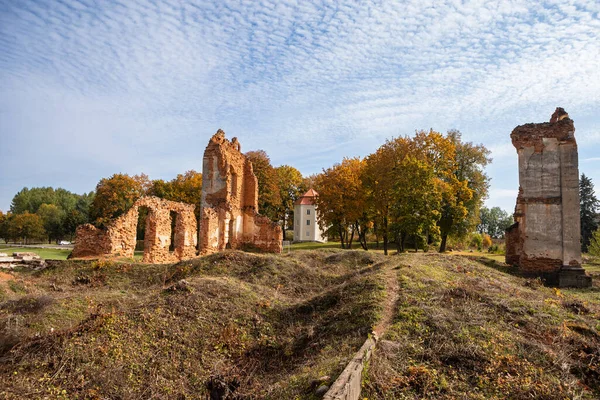 Ruins Merkine Manor Former Paulava Republic Peasant Community Polish Lithuanian — Stock Photo, Image