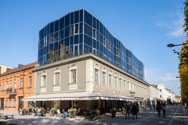 Kaunas, Litvanya - 10 Ekim 2021: 