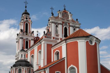 Saint Catherine Kilisesi Vilnius, Litvanya.
