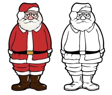 Duygusuz Noel Baba, bonus siyah taslak versiyonuyla
