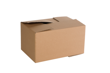 Kapalı karton kutu, taşımaya hazır