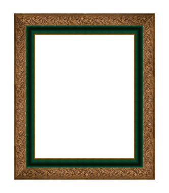 Çerçeve şeffaf arkaplanda izole edildi