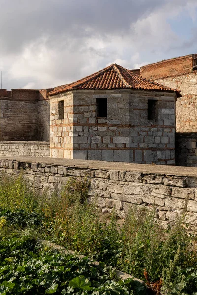 stock image Baba Vida fortress in Vidin, Bulgaria on the shore of Danube river - impressive and well preserved cultural monument 