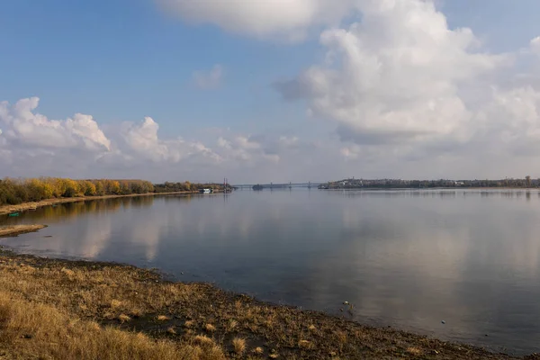 保加利亚和罗马尼亚之间多瑙河沿岸地区 — 图库照片