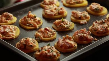 Preparing Potato Appetizers - Culinary Creation