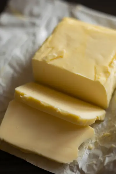 stock image  Stick of Butter Cut Close-Up