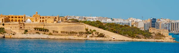 View Fort Manoel Manoel Island Gzira Malta Sunny Summer Day — Stock Photo, Image