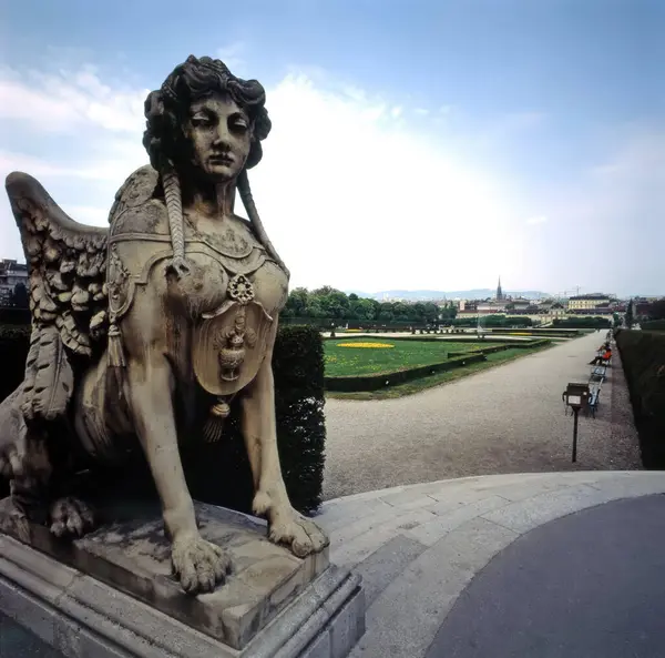 Бельведерский Дворец Вене Австрия — стоковое фото