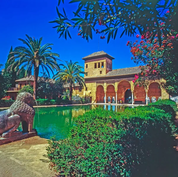 Partalpalatset Alhambra Spanien — Stockfoto